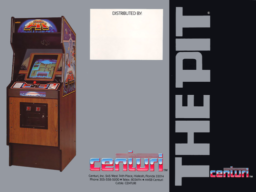 The Pit (US set 2) Arcade Game Cover